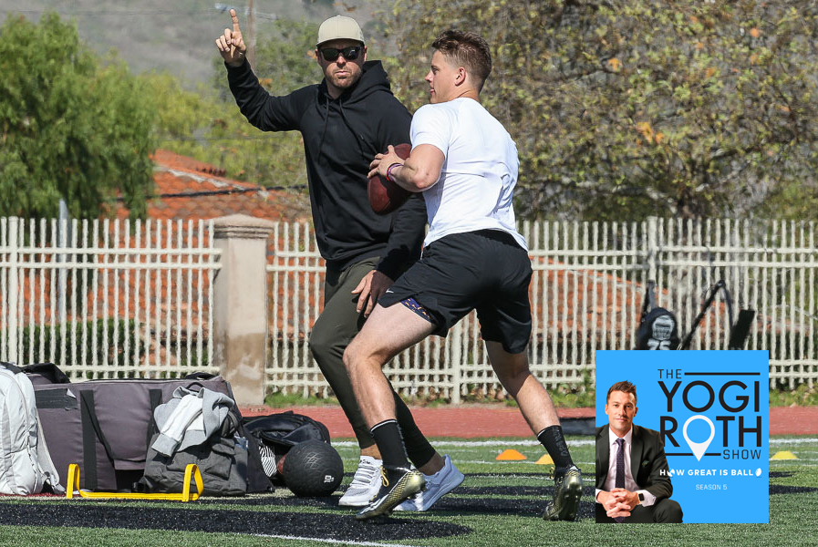 Jordan Palmer training Joe Burrow, his QB journey & more Yogi Roth